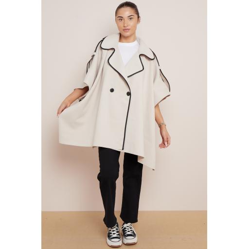 Short Buttoned Trench